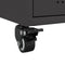 vidaXL - Dressoir - 36x39x72 - cm - staal - zwart