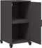 vidaXL - Dressoir - 36x39x72 - cm - staal - zwart