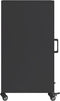 vidaXL - Dressoir - 36x39x72 - cm - staal - zwart