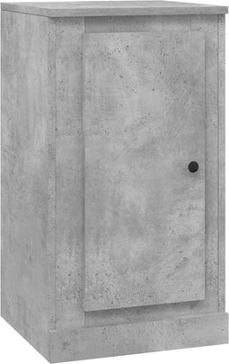 vidaXL - Dressoir - 37,5x35,5x67,5 - cm - bewerkt - hout - betongrijs