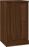 vidaXL - Dressoir - 37,5x35,5x67,5 - cm - bewerkt - hout - bruin - eikenkleur