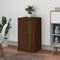 vidaXL - Dressoir - 37,5x35,5x67,5 - cm - bewerkt - hout - bruin - eikenkleur