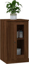 vidaXL - Dressoir - 37,5x35,5x67,5 - cm - bewerkt - hout - bruin - eikenkleur