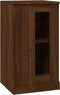 vidaXL - Dressoir - 37,5x35,5x67,5 - cm - bewerkt - hout - bruin - eikenkleur