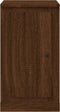 vidaXL - Dressoir - 37,5x35,5x67,5 - cm - bewerkt - hout - bruin - eikenkleur