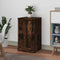 vidaXL - Dressoir - 37,5x35,5x67,5 - cm - bewerkt - hout - gerookt - eikenkleurig