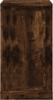 vidaXL - Dressoir - 37,5x35,5x67,5 - cm - bewerkt - hout - gerookt - eikenkleurig