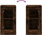 vidaXL - Dressoir - 37,5x35,5x67,5 - cm - bewerkt - hout - gerookt - eikenkleurig