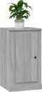 vidaXL - Dressoir - 37,5x35,5x67,5 - cm - bewerkt - hout - grijs - sonoma - eikenkleur