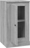 vidaXL - Dressoir - 37,5x35,5x67,5 - cm - bewerkt - hout - grijs - sonoma - eikenkleur