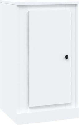 vidaXL - Dressoir - 37,5x35,5x67,5 - cm - bewerkt - hout - wit