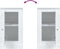vidaXL - Dressoir - 37,5x35,5x67,5 - cm - bewerkt - hout - wit