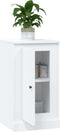 vidaXL - Dressoir - 37,5x35,5x67,5 - cm - bewerkt - hout - wit