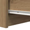 vidaXL - Dressoir - 37,5x35x76 - cm - bewerkt - hout - artisanaal - eikenkleurig