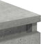 vidaXL - Dressoir - 37,5x35x76 - cm - bewerkt - hout - betongrijs