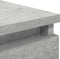 vidaXL - Dressoir - 37,5x35x76 - cm - bewerkt - hout - betongrijs