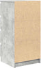 vidaXL - Dressoir - 37,5x35x76 - cm - bewerkt - hout - betongrijs