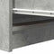 vidaXL - Dressoir - 37,5x35x76 - cm - bewerkt - hout - betongrijs