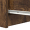 vidaXL - Dressoir - 37,5x35x76 - cm - bewerkt - hout - gerookt - eikenkleurig