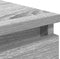 vidaXL - Dressoir - 37,5x35x76 - cm - bewerkt - hout - grijs - sonoma - eikenkleurig