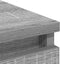 vidaXL - Dressoir - 37,5x35x76 - cm - bewerkt - hout - grijs - sonoma - eikenkleurig
