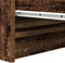 vidaXL - Dressoir - 37,5x35x76 - cm - bewerkt - hout - oud - houtkleurig