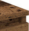 vidaXL - Dressoir - 37,5x35x76 - cm - bewerkt - hout - oud - houtkleurig