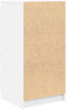 vidaXL - Dressoir - 37,5x35x76 - cm - bewerkt - hout - wit
