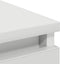 vidaXL - Dressoir - 37,5x35x76 - cm - bewerkt - hout - wit