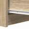 vidaXL - Dressoir - 37,5x35x76cm - bewerkt - hout - sonoma - eikenkleurig