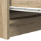 vidaXL - Dressoir - 37,5x35x76cm - bewerkt - hout - sonoma - eikenkleurig