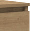 vidaXL - Dressoir - 37,5x35x99 - cm - spaanplaat - ambachtelijk - eikenkleurig