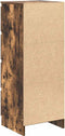 vidaXL - Dressoir - 37,5x35x99 - cm - spaanplaat - gerookt - eikenkleurig