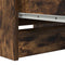 vidaXL - Dressoir - 37,5x35x99 - cm - spaanplaat - gerookt - eikenkleurig