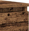 vidaXL - Dressoir - 37,5x35x99 - cm - spaanplaat - oud - hout