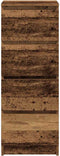 vidaXL - Dressoir - 37,5x35x99 - cm - spaanplaat - oud - hout