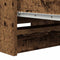vidaXL - Dressoir - 37,5x35x99 - cm - spaanplaat - oud - hout