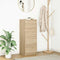 vidaXL - Dressoir - 37,5x35x99 - cm - spaanplaat - sonoma - eikenkleurig