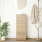 vidaXL - Dressoir - 37,5x35x99 - cm - spaanplaat - sonoma - eikenkleurig