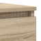 vidaXL - Dressoir - 37,5x35x99 - cm - spaanplaat - sonoma - eikenkleurig