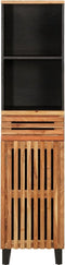 vidaXL - Dressoir - 38x34x160 - cm - massief - acaciahout