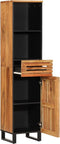 vidaXL - Dressoir - 38x34x160 - cm - massief - acaciahout