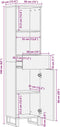 vidaXL - Dressoir - 38x34x160 - cm - massief - mangohout - bruin