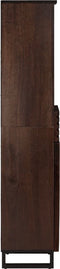 vidaXL - Dressoir - 38x34x160 - cm - massief - mangohout - bruin
