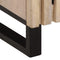 vidaXL - Dressoir - 38x34x160 - cm - massief - mangohout