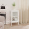 vidaXL - Dressoir - 38x35x70 - cm - metaal - en - glas