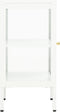 vidaXL - Dressoir - 38x35x70 - cm - metaal - en - glas