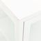 vidaXL - Dressoir - 38x35x70 - cm - metaal - en - glas