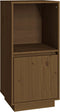 vidaXL - Dressoir - 38x35x80 - cm - massief - grenenhout - honingbruin