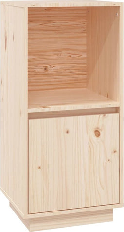 vidaXL - Dressoir - 38x35x80 - cm - massief - grenenhout